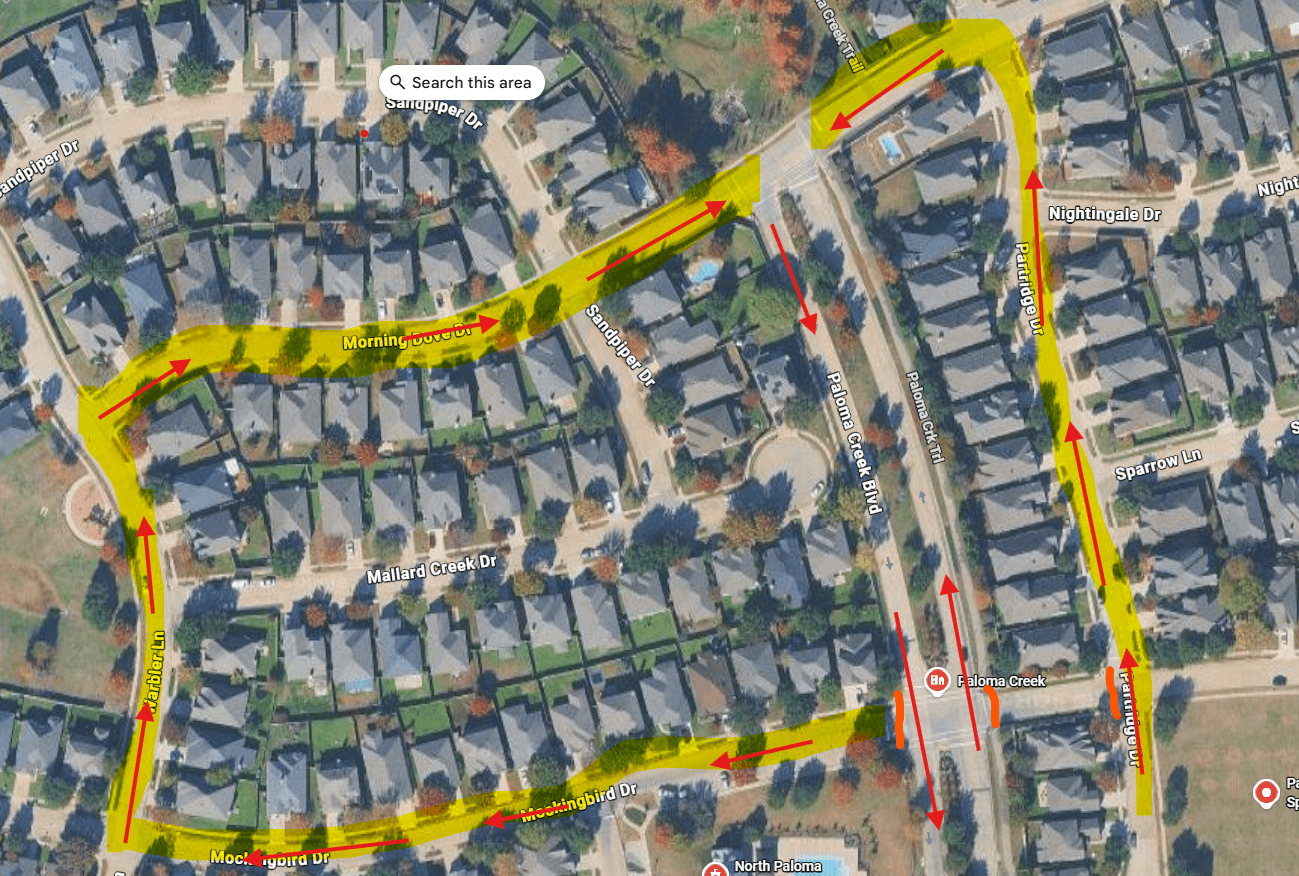 Temporary Traffic Pattern Change- October 2026